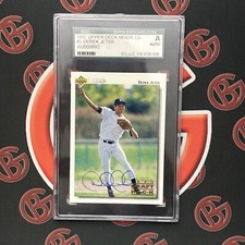 1992 Derek Jeter Upper Deck Minor League #5 SGC Autographed Authentic AUTO