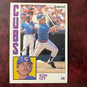 1984 Topps NESTLE Set RON CEY Parallel #357 CHICAGO CUBS ** MINT ** p84 - Picture 1 of 1