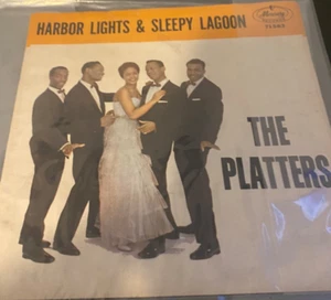 The Platters 45 RPM 7" Picture Sleeve-Harbor Lights -No Vinyl Included - VG+ - Picture 1 of 2