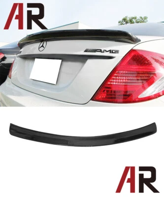DP Style 2007-2013 W216 CL500 CL550 CL63 CL65 AMG Carbon Fiber Trunk Spoiler - Image 1 of 4