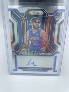 Isaiah Livers 2021-22 Prizm Rookie Penmanship Auto - Picture 1 of 2