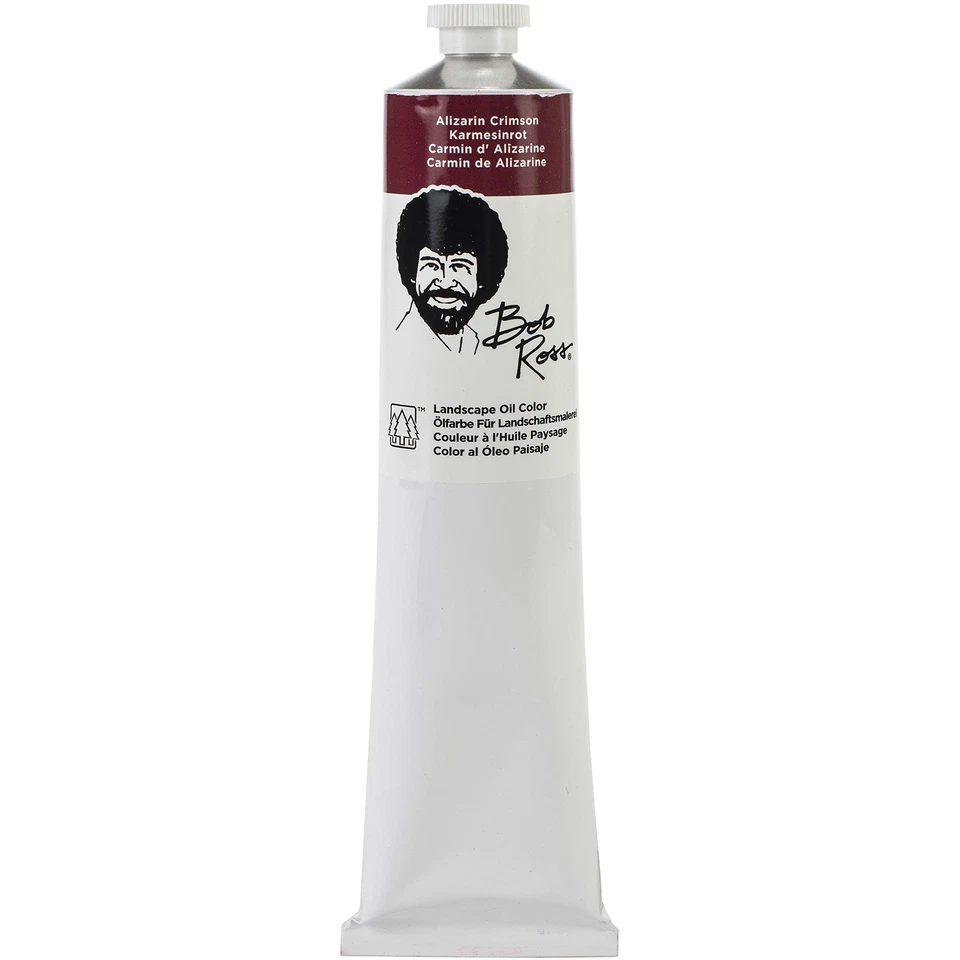 Bob Ross Oil Paint 200ml Alizarin Crimson 720867070458