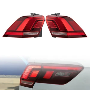 For 2018-21 2022 2023 Volkswagen Tiguan Halogen Tail Light Outer Left+Right Side - Picture 1 of 6