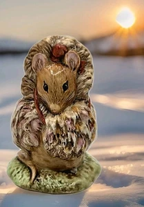 Vintage Beatrix Potter Thomasina Tittlemouse Keramik Figur 3,5“ 1991 England - Bild 1 von 7