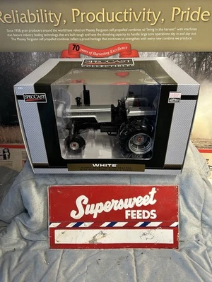 Spec Cast 1/16 White 2-150 Tractor with Rear Dual Wheels - Image 1 of 2