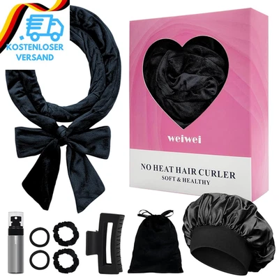 Weiwei Lockenwickler Über Nacht, Samt Heatless Overnight Curls Band Locken Ohne