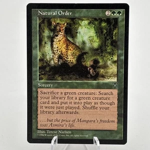 MTG Natural Order - Near Mint NM Visions Green Sorcery - Picture 1 of 6