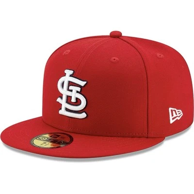 New Era 59FIFTY MLB St. Louis Cardinals Authentic Fitted Hat Cap Mens Size 7 3/4 - Image 1 of 4
