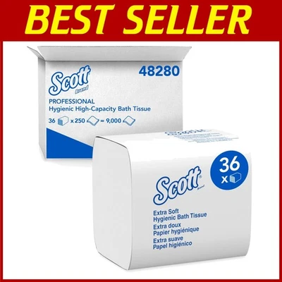 Scott High-Capacity Toilet Tissue, 250 Sheets/Pack, 36 Packs - Image 1 of 4