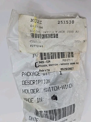 Arctic Cat 500A Switch Holder Replacement Part Winch Sealed - Image 1 of 4