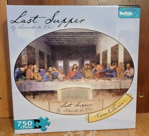 Buffalo Cameo Collection DAS LETZTE ABENDMAHL von Leonardo da Vinci 750-teiliges Puzzle, gebraucht, in einwandfreiem Zustand - Bild 1 von 9