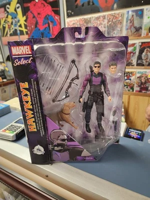 Marvel Select Hawkeye.  Exclusivo de Disney Store. Como nuevo Foto 1 de 2