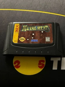 Sega Genesis 32X Metal Head 1995 Authentic Game Cartridge - Picture 1 of 3