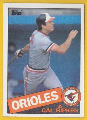 1985 Topps #30 Cal Ripken Jr. Baltimore Orioles Foto 1 de 2
