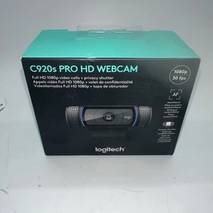 Kamera internetowa Logitech C920S Pro Full HD 1080p 30fps z migawką prywatności czarna - Zdjęcie 1 z 2