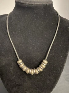 Vintage Panama Jack Halskette Boho Vintage goldfarben - Bild 1 von 8