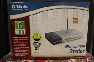 D-Link AirPlusXtremeG DI-624 802.11g Wireless 108 Mbps Router 4 Port Firewall - Picture 1 of 5