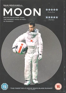 Moon - DVD- 15 - Science Fiction Movie - Sam Rockwell, Very Good - Picture 1 of 2