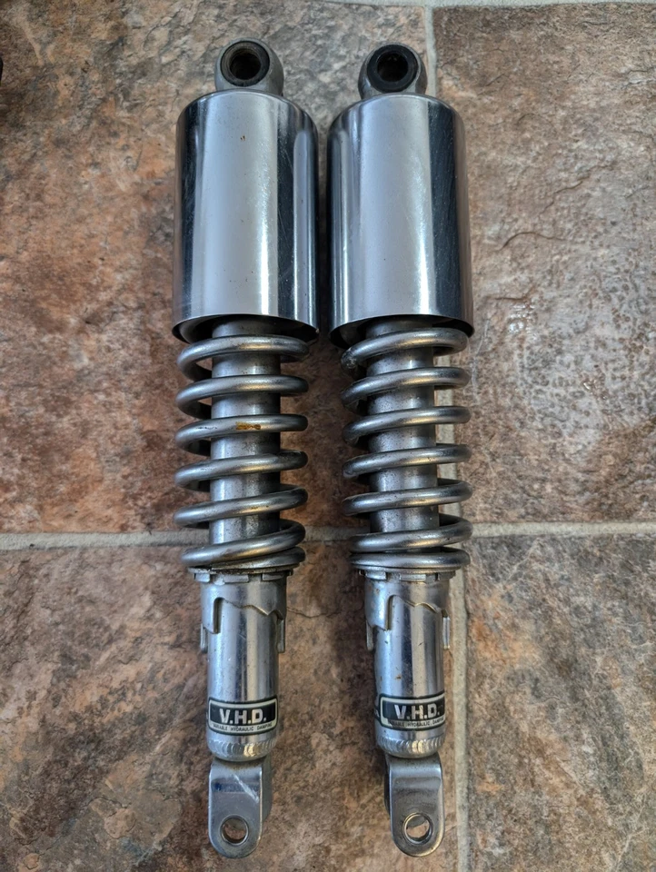 82 Honda CB650SC Nighthawk Rear Shock Set Left Right OEM CB650 -56 - Image 1 of 4