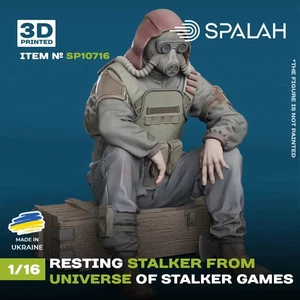 Figura Acosador Descansado del Universo de STALKER Escala Figura 1:16 Spalah SP10716 - Imagen 1 de 6