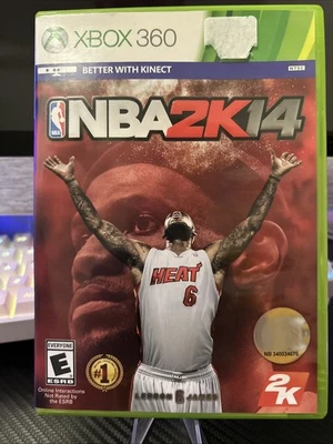 NBA 2K14 Microsoft Xbox 360 Video Game Basketball Better With Kinect Complete - Image 1 of 2