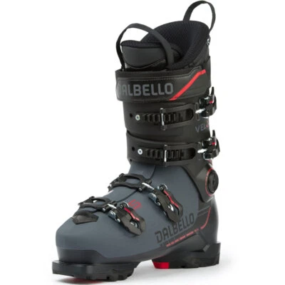 DALBELLO Men's Veloce 100 MV Black/Antracite Ski Boots (D2403004.10)