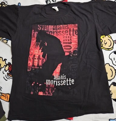Vintage Alanis Morissette 90’s Winterland T-shirt Size L - Image 1 of 3