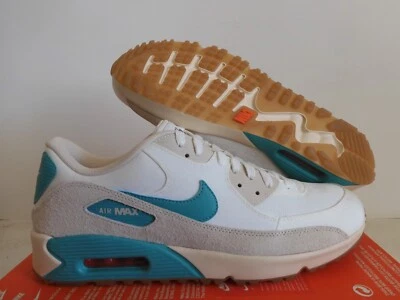 Nike Air Max 90 G Nrg M22 Golf Cleats Sail-Washed Teal Sz 10.5 [DO6492-141] - Image 1 of 4