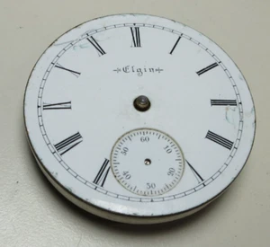 VINTAGE ELGIN POCKET WATCH MOVEMENT GRADE 208 MODEL 5 WATCHMAKER #52 - Picture 1 of 5