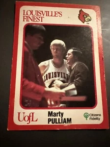 1988 Louisville’s Finest Basketball Card # 51/ Marty Pulliam 1977-82/ RARE - Picture 1 of 7
