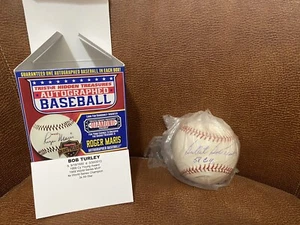 Bob Turley Autographed Baseball - TRISTAR Hologram Certified - Yankees 1958 CY - Picture 1 of 6