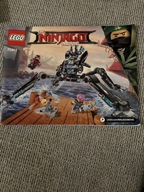 LEGO - 70611 Ninjago Movie Water Strider  - Instruction Manual Only - No Bricks