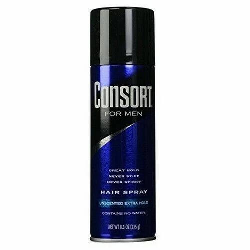 Men Hair Spray Unscented Extra Hold 8.3 Oz