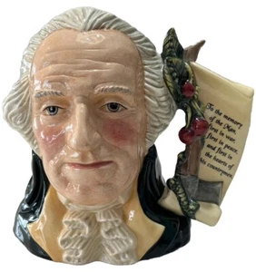 SCARCE Royal Doulton - George Washington D6965 Large Character Jug LIMITED EDTN - Picture 1 of 10