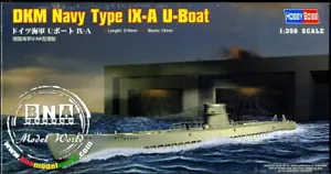 HobbyBoss Model kit 1/350 DKM Navy Type IX-A U-Boat HB83506 - Picture 1 of 1