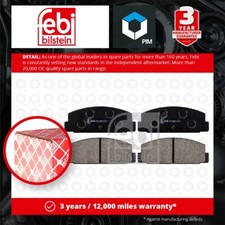 Brake Pads Set fits MAZDA 6 GG, GH, GY Rear 02 to 13 B6Y82643Z FAY63328Z9A Febi