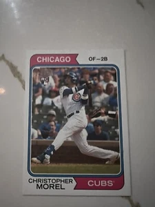 Christopher Morel Chicago Cubs 2023 Topps Heritage Rookie Card RC #110 - Picture 1 of 2