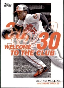 2023 Topps Series 1 Welcome to the Club WC-17 Cedric Mullins Orioles - Picture 1 of 1