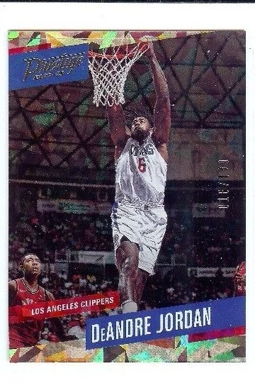 DEANDRE JORDAN 2017-18 PANINI PRESTIGE CRYSTAL CRACKED ICE #16/199 CLIPPERS #27 - Image 1 of 1