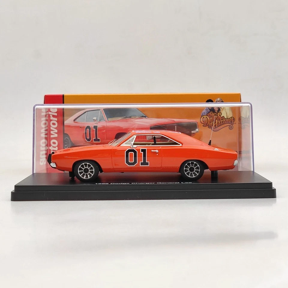 Cargador Auto World 1:43 Dg General Lee 1969 AWRSS1151 juguetes de resina modelos de automóviles Foto 1 de 4
