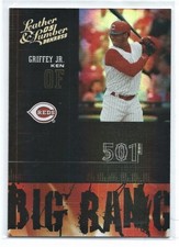 2005 Donruss Leather and Lumber Big Bang GOLD Ken Griffey Jr. 18/100 RARE