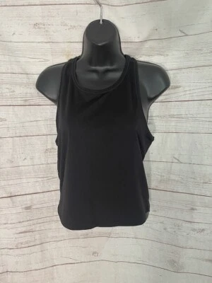 Camiseta sin mangas activa negra para mujer 90 Degree by Reflex talla L grande Foto 1 de 4