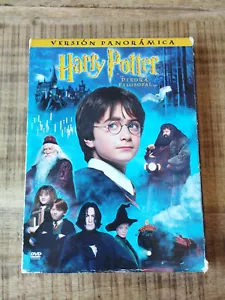 Harry Potter y la Piedra Filosofal 2002 2 x DVD + Extras Español Ingles Reg 2 Am - Imagen 1 de 5