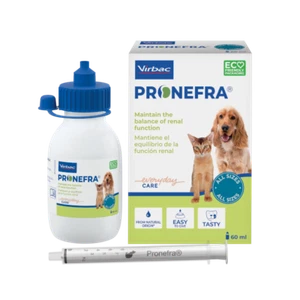 Virbac Pronefra Cat Dog Kidney & Blood Pressure 4 in 1 Liquid Supplement 60ml - Picture 1 of 2