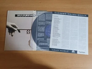 Scorpions - Crazy World 1991 Korea Orig Vinyl LP Insert No Barcode Rare - Picture 1 of 6