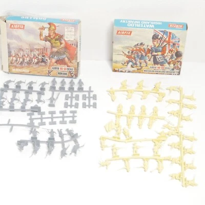 2XAirfix 1/72 HO-OO Scale Figure Sets S30-69 Romans S35-69 Waterloo INCOMPLETE Foto 1 de 4