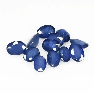 7.80 Cts 12 Pcs Royal Blue Sapphire Lot 100% Natural Gemstone Madagascar - Bild 1 von 3