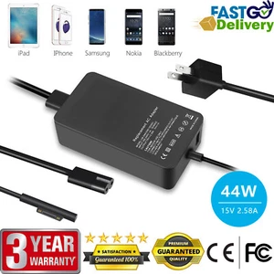 44W 15V Power Supply for Microsoft Surface Pro 3 4 5 6 7 X 8 Charger AC Adapter - Picture 1 of 12