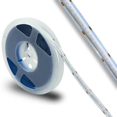 DC12V 24V Premium RGB COB LED Strip High Density Flexible High Brightness 5mTape - Image 1 of 4