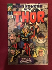 Journey into Mystery #123 in 7.0 FN/VF While a Universe Trembles! B@@yah!